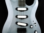 #55 White Tiger Carved Top Strat